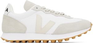 VEJA White & Beige Rio Branco Sneakers