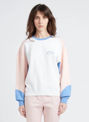 Maison Labiche - Sweat col rond en coton bio - Taille L - Blanc
