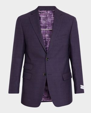 Men's Woodson Tailored Fit Two-Button Blazer