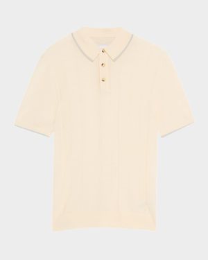 Men's Edvan Short-Sleeve Polo Sweater