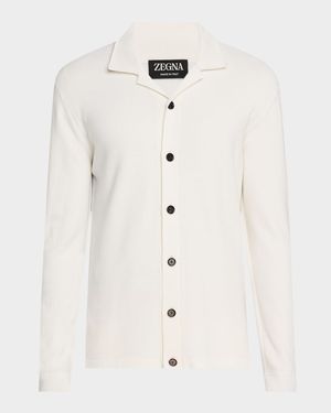 Men's Wool Knit Sport Sweater