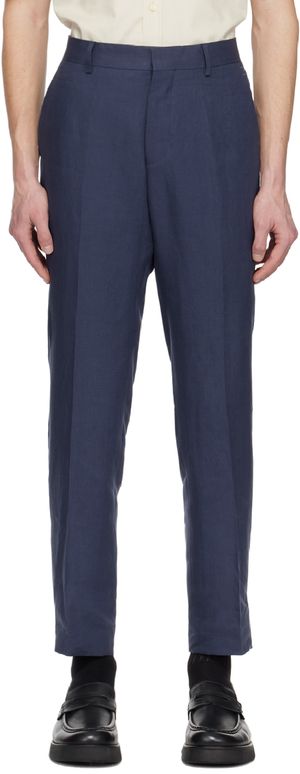 Tiger of Sweden Navy Tenutas Trousers
