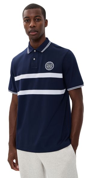 Polo Ralph Lauren Polo Ralph Lauren x US Open Performance Mesh Polo REFINED NAVY/CERAMIC WHITE XL