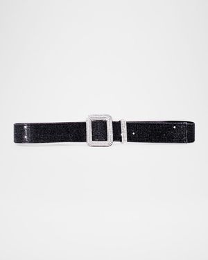 Venus Rhinestone Mesh Belt