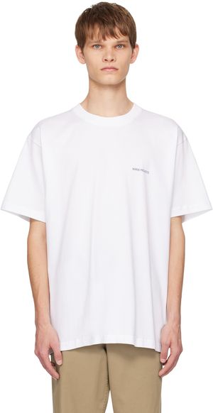NORSE PROJECTS T-shirt Simon blanc