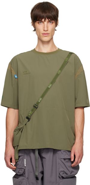 Archival Reinvent Green WIND AND SEA Edition Curve Bag & T-shirt Set