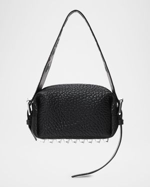 Ricco Small Studded Leather Shoulder Bag