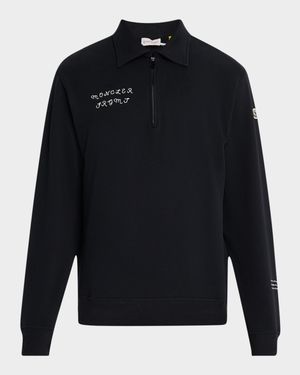 Men's Script-Sleeve Sweatshirt