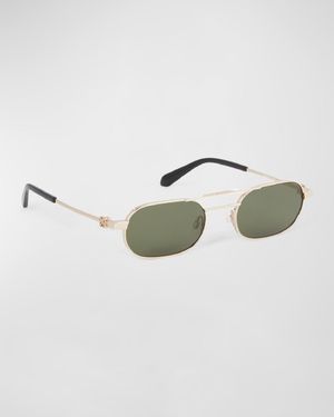 Men's Vaiden Metal Oval Sunglasses