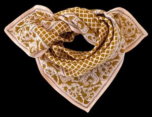 Apaches Collections - Foulard en coton - Taille Unique - Vert