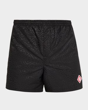 Men's Tonal Monogram Jacquard Swim Shorts