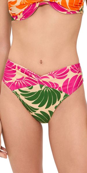 FARM Rio Banana Wings Bikini Bottoms Banana Wings Pink L