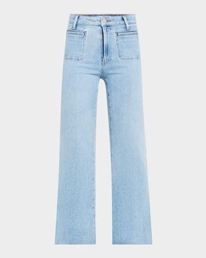 Marlow Skimmer Flare Jeans with Welt Stitch Pockets