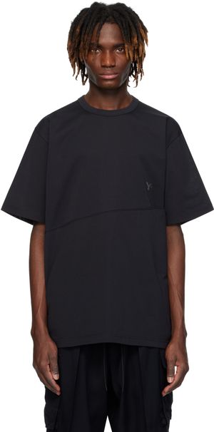 Y-3 Black Vented T-shirt
