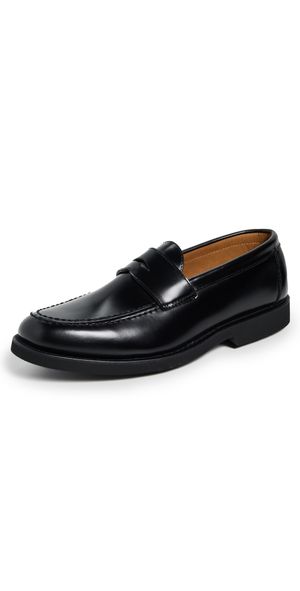 Sebago Ryan Leather Loafers Black 8