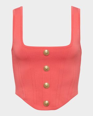 Saga Knit Corset Top