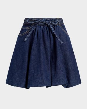 Steph Denim Bubble Skirt