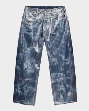 Men's 1997 D-enim-m 007cu Relaxed Wide-Leg Jeans