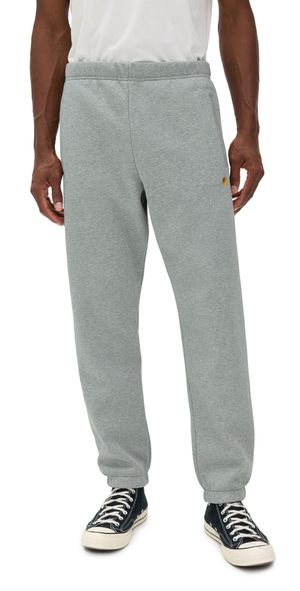 Carhartt WIP Chase Sweatpants Grey Heather/Gold XL