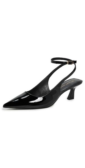 Stuart Weitzman Vinnie Strap Pumps 50mm Black 7.5