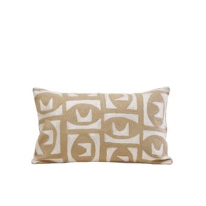 Madura - Housse de coussin - Taille 28x47 - Blanc
