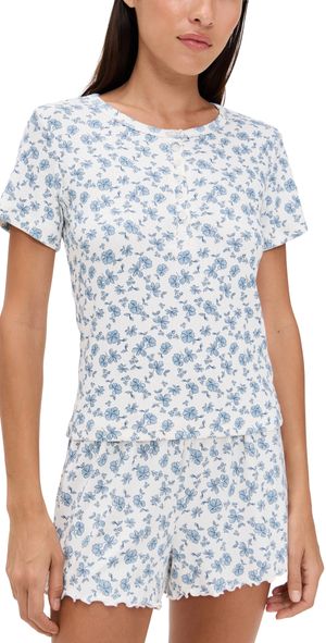 Z Supply Faye Ditsy Top Crystal M