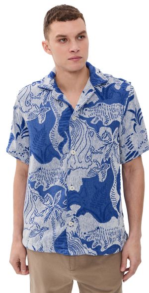 OAS Mystea Cuba Shirt Blue L