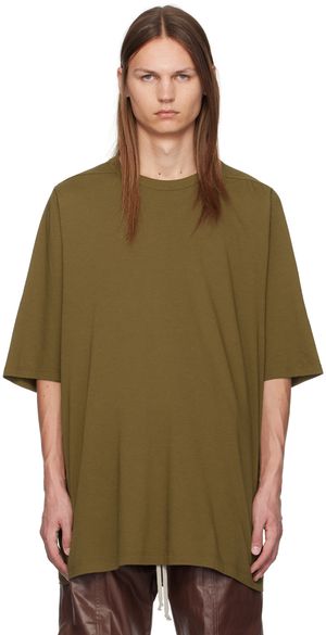 Rick Owens Khaki Porterville Classic Jumbo T-Shirt