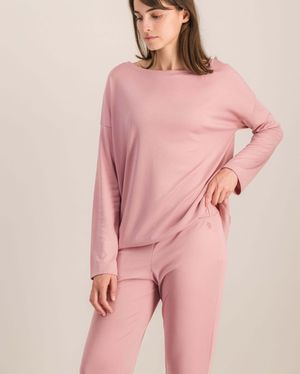 Angarde - Bas de pyjama femme, vieux rose - Taille XL - Rose