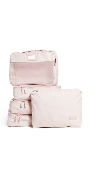 CALPAK Packing Cube Set Pink Sand One Size