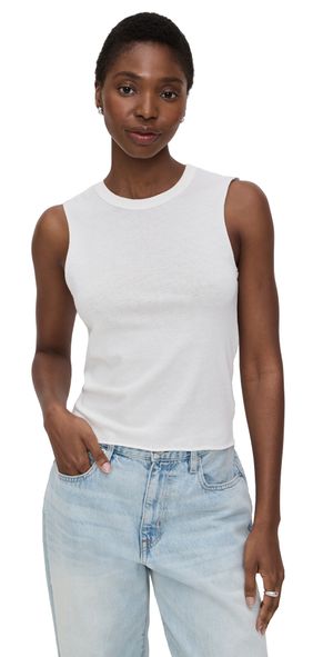 SLVRLAKE Baby Muscle Tee Natural White M