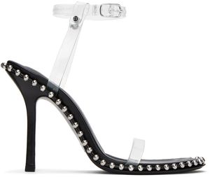 Alexander Wang Black Nova 105 Heeled Sandals