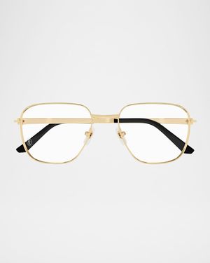 Men's Titanium Rectangle Optical Frames