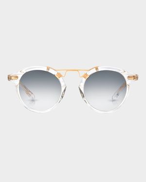 St. Louis Round Mirrored Sunglasses