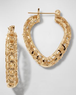 Filigree Hoop Earrings