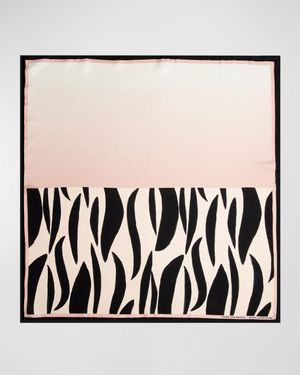 Rosa Carnivora Silk Foulard