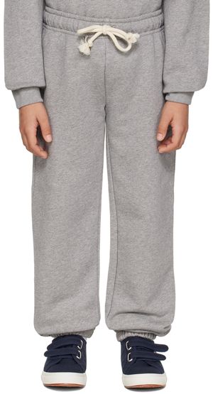 Acne Studios Enfant | Pantalon de détente gris à écusson
