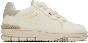 Axel Arigato Off-White & Taupe Area Haze Sneakers