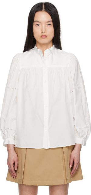 Weekend Max Mara White Ribaldo Blouse