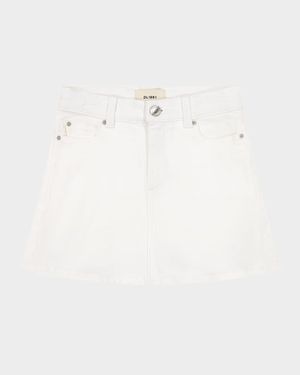 Girl's Jenny Denim Mini Skirt, Size 2-7