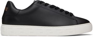 Versace Black Greca Sneakers