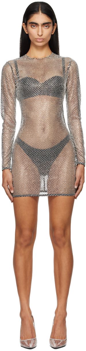 Ashley Williams Black Vegas Minidress