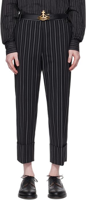Vivienne Westwood Black Cropped George Trousers