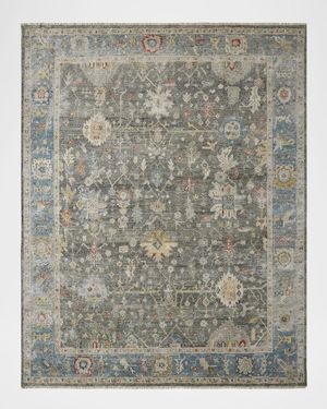Aneida Hand-Knotted Rug, 4' x 6'