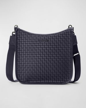 Wove Box Nylon Crossbody Bag