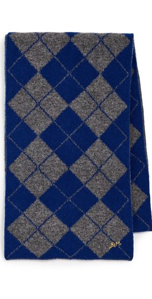 Damson Madder Saskia Scarf Blue One Size