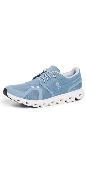 On Cloud 6 Sneakers Chambray/White 10