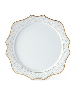 Simply Anna Antique Polka Charger Plate