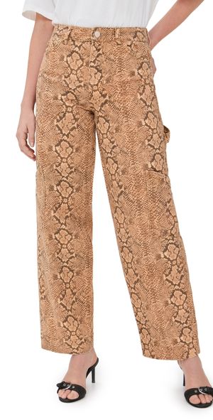 Damson Madder Drew Jeans Snake Print 14