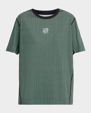 x On Active Striped Short-Sleeve T-Shirt